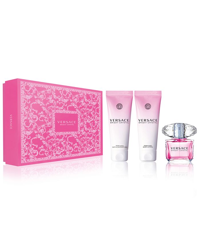 Versace 3-Pc. Bright Crystal Gift Set - Macy's
