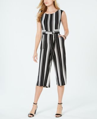 striped jumpsuit petite