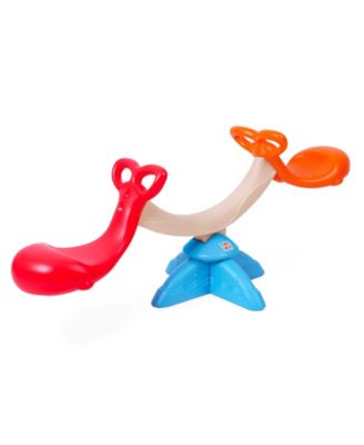 Happy Whale Seesaw with Rotation