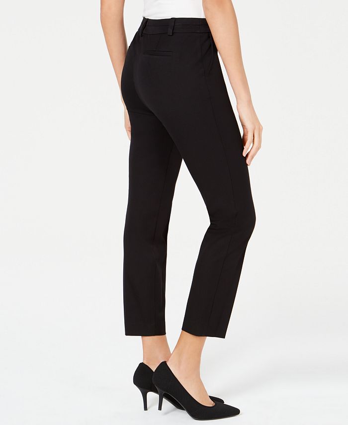 Alfani Petite Bi-Stretch Slim-Leg Pants, Created for Macy's - Macy's