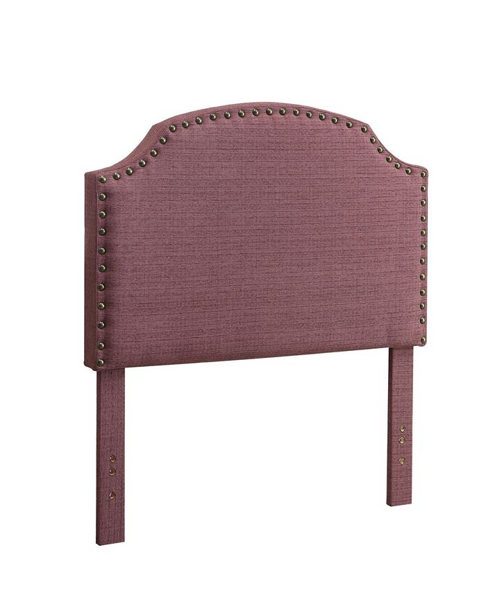 Furniture of America Davos Twin Upholstered Headboard Macy's