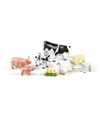 domestic animals toys set