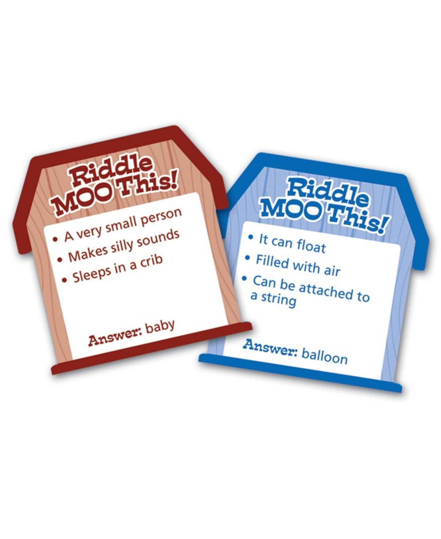 Детская игрушка Areyougame Riddle Moo This 150 Card Word Guessing Game, Ages 5+ — фото 3