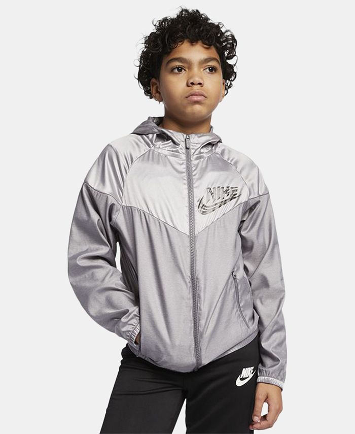 Nike Big Boys Sportswear Windrunner Hooded Jacket - Macy's