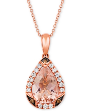 image of Le Vian Morganite (2-1/3 ct. t.w.) & Diamond (1/3 ct. t.w.) 20