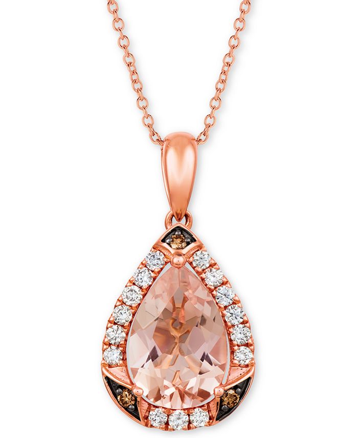 Le vian morganite necklace top
