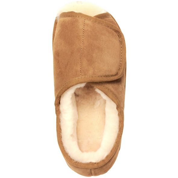 sheepskin open toe slippers