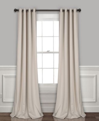 Lush Décor - 52" x 120" Blackout Curtain Set