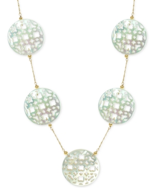 image of Mother of Pearl (30mm) Cutout Disc 18