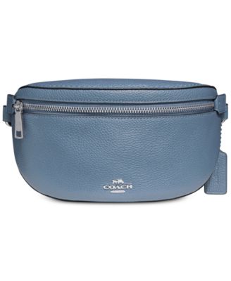 coach leather fanny pack