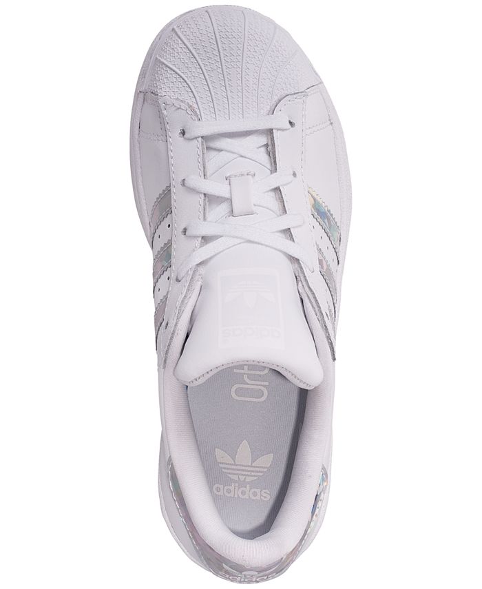 adidas Little Girls' Originals Superstar Sneakers from Finish Line