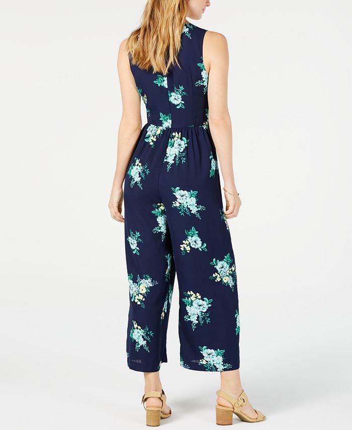 Maison Jules Ruched-Front Jumpsuit, Created for Macy's - Macy's