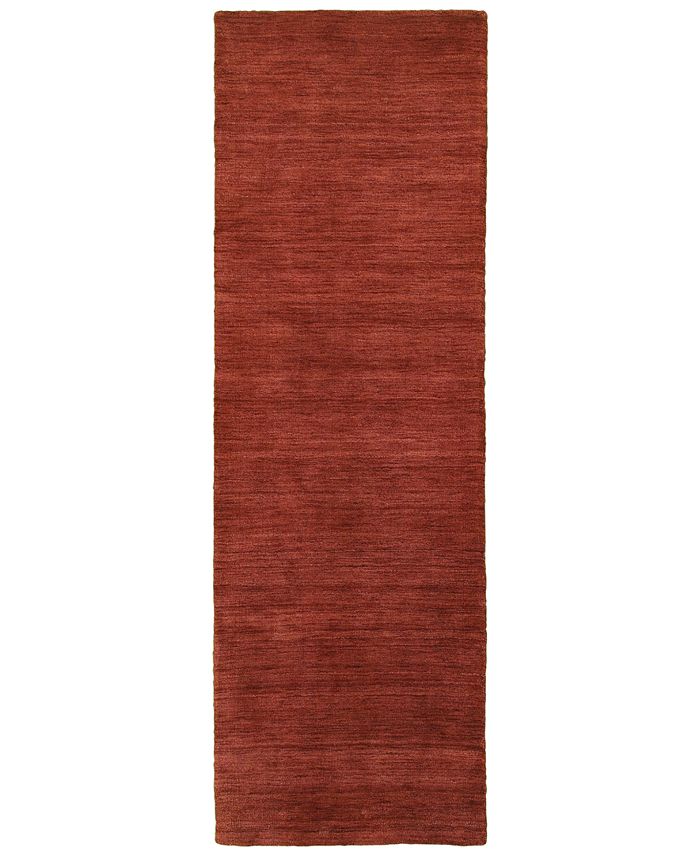 Oriental Weavers - Aniston 27103 Red/Red 2'6" x 8' Runner Area Rug