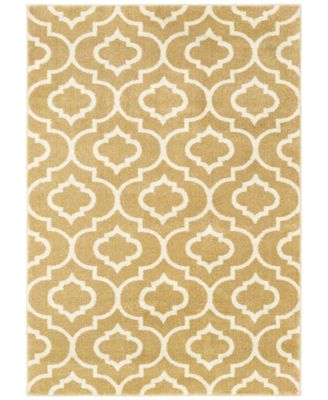 Oriental Weavers - Carson 9672E Gold/Ivory 9'10" x 12'10" Area Rug