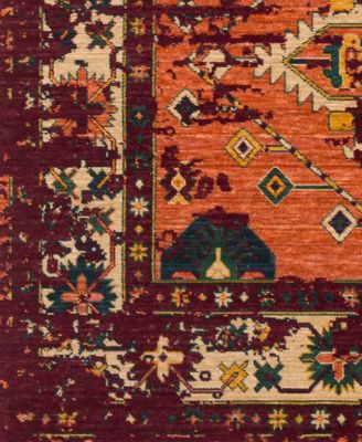 Surya - Trailblazer TZR-1005 Bright Orange 18" Square Swatch