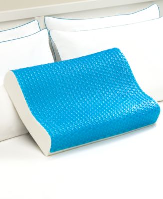 Comfort Revolution Cooling Gel Memory Foam Contour Pillow 206-0A