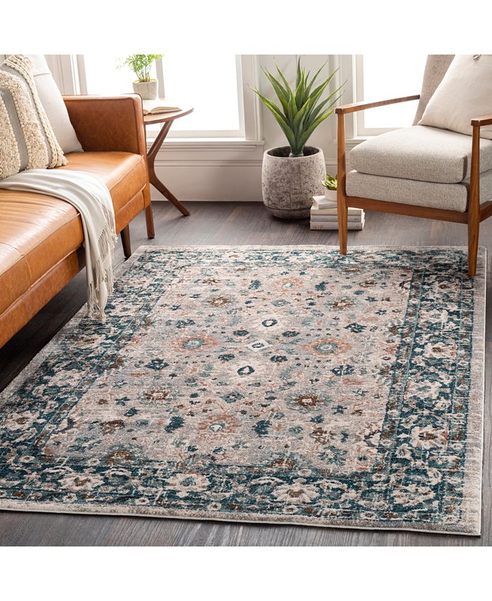 Surya Soft Touch SFT2304 Teal 2' x 3' Area Rug Macy's