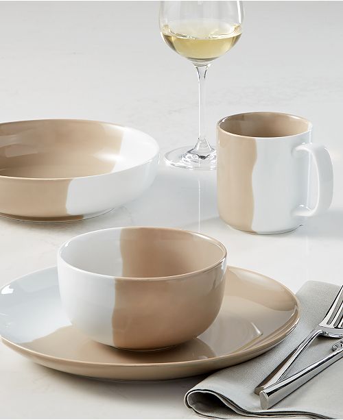 The Cellar CLOSEOUT! Color 12Pc. Dinnerware Set, Service for 4, Created for Macy's & Reviews