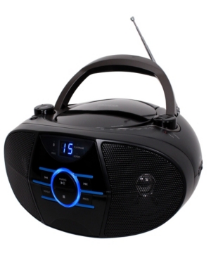 Portable Stereo Compact Disc Player with Am-fm Stereo Radio and Bluetooth