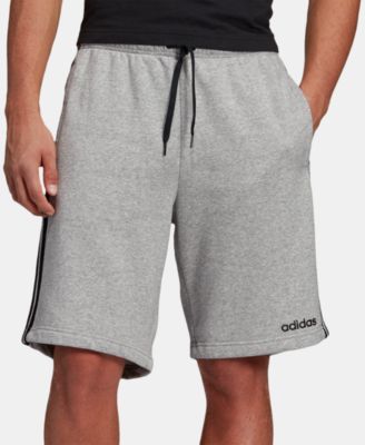 adidas fleece shorts grey