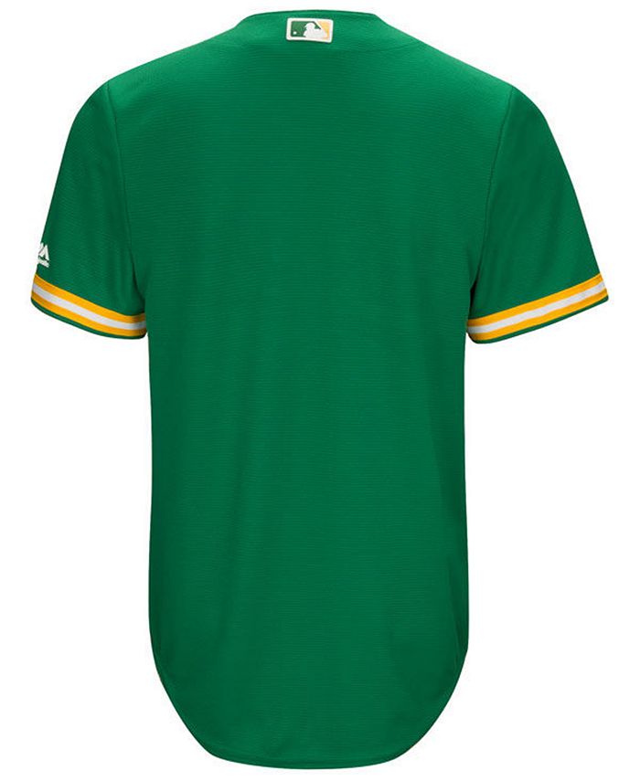 Majestic Men's Oakland Athletics Blank Replica Cool Base Jersey Macy's
