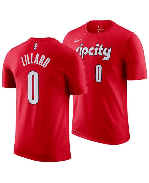 Nike Men S Damian Lillard Portland Trail Blazers Earned Edition