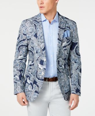 paisley mens blazer