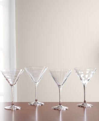 Cheers Martini Glasses, Set of 4