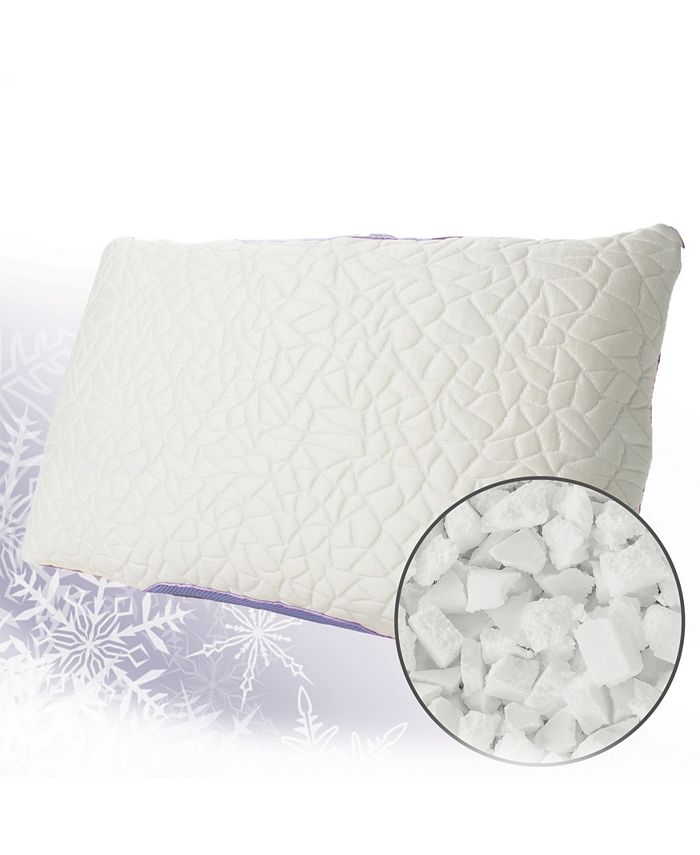 ProtectABed Queen ThermASleep Snow Memory Foam Clusters Medium