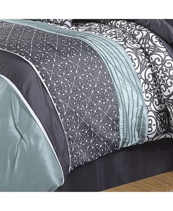 Nanshing Roxanne 7-Piece Queen Comforter Set - Macy's