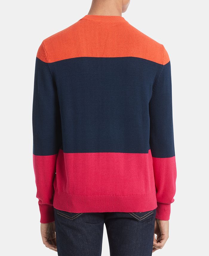 Calvin Klein Men's Colorblocked Sweater - Macy's