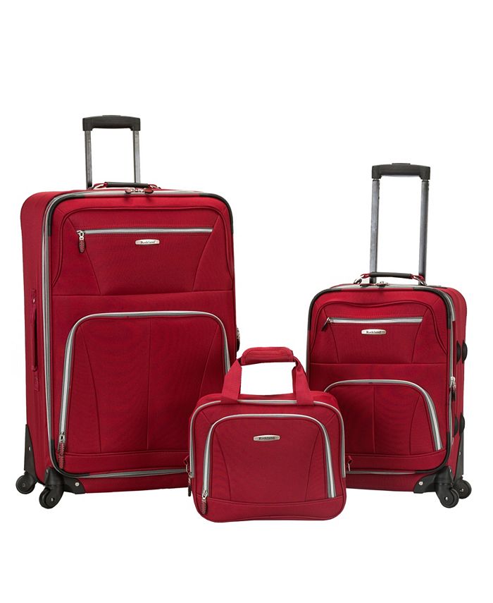 Rockland Pasadena 3Pc. Softside Luggage Set Macy's