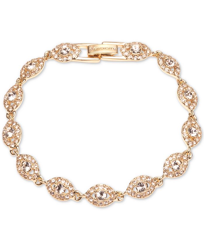 Givenchy Crystal Flex Bracelet & Reviews - Bracelets - Jewelry & Watches -  Macy's