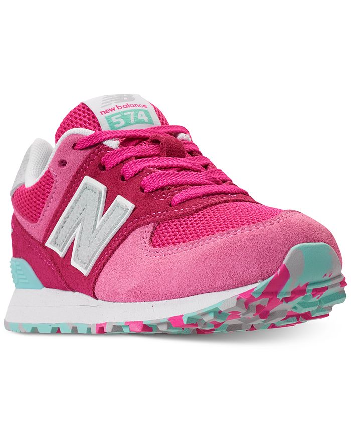 New Balance Girls' 574 Casual Sneakers from Finish Line & Reviews ...