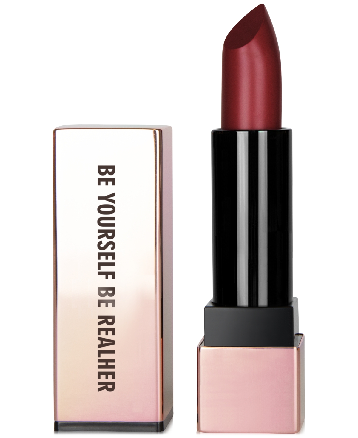 Realher Moisturizing Lipstick In Be Yourself,be  (deep Red)