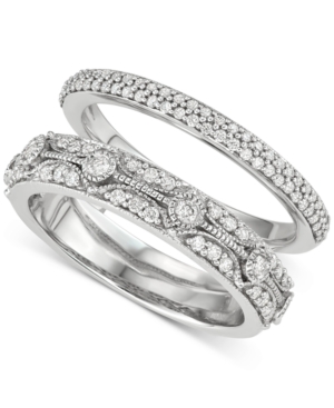 image of Diamond Enhancer Ring (1/2 ct. t.w.) in 14k White Gold