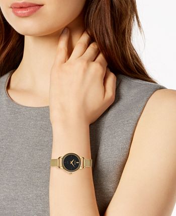 Citizen - Women's Quartz Gold-Tone Stainless Steel Mesh Bracelet Watch 26mm