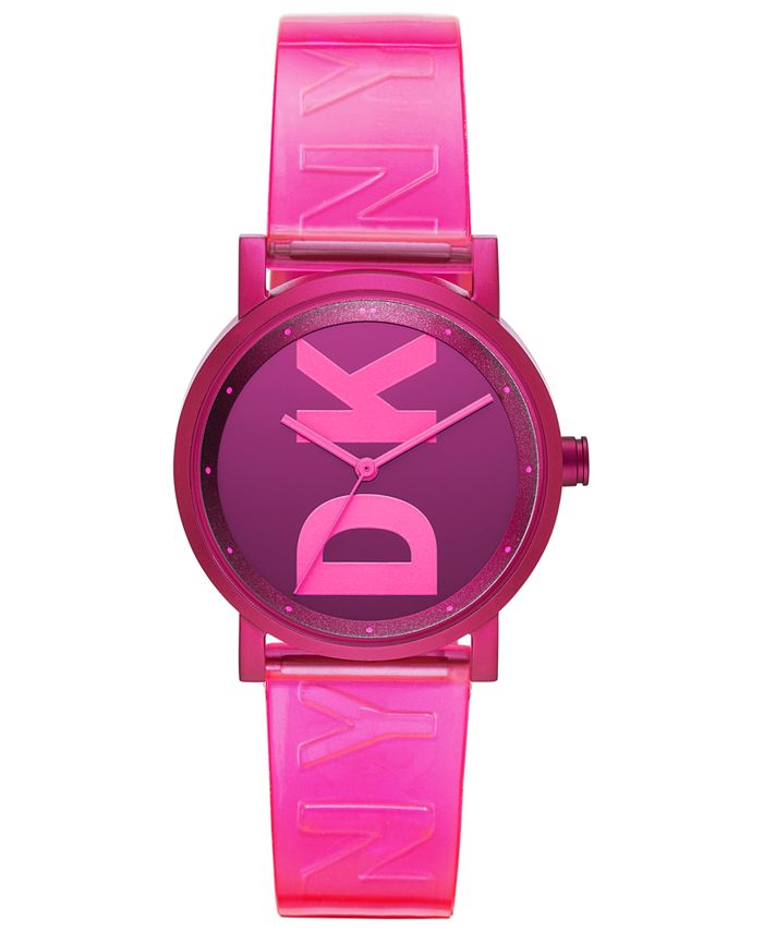 Dkny pink 2025 watch