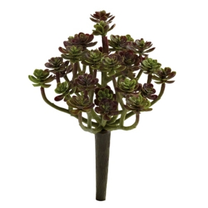 Nearly Natural 7" Sedum Succulent Artificial Plant, Set Of 8 In Green