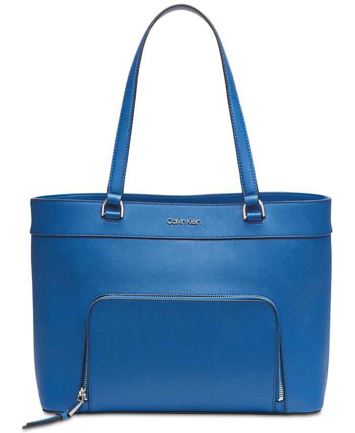 Calvin Klein Louise Leather Tote Macy s