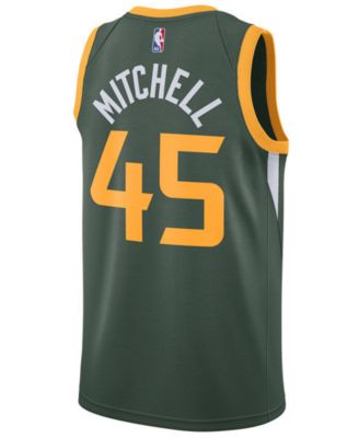 Nike Men's Donovan Mitchell Utah Jazz Earned Edition Swingman