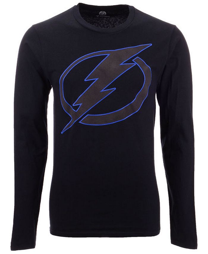 Tampa Bay Lightning Long Sleeve Blackout Shirt