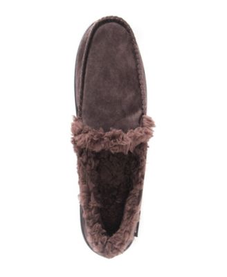Men's Faux Suede Moccasin Slippers