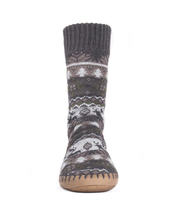 men's muk luk slipper socks
