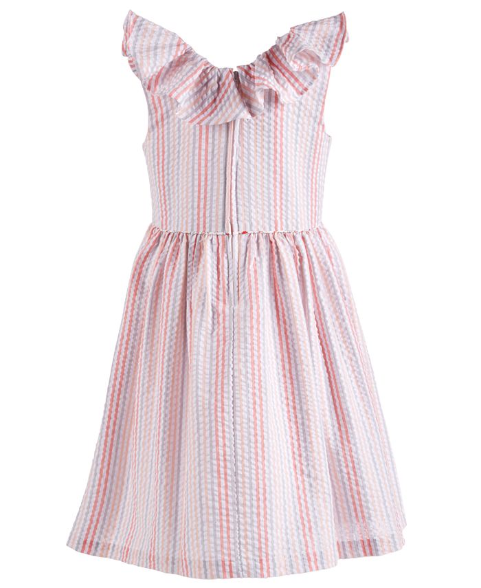 Bonnie Jean Toddler Girls Multi-Stripe Seersucker Dress & Reviews ...