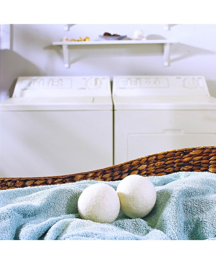 Woolite 4 Pack Wool Dryer Balls and Fresh Linen Essential Oil Kit Macy's