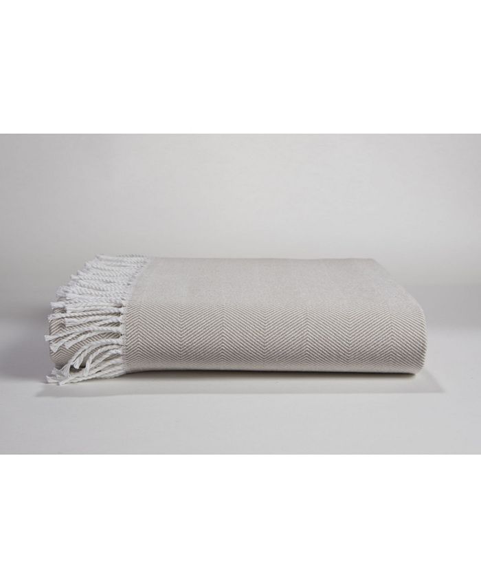 DownTown Company Herringbone Blanket Macy's