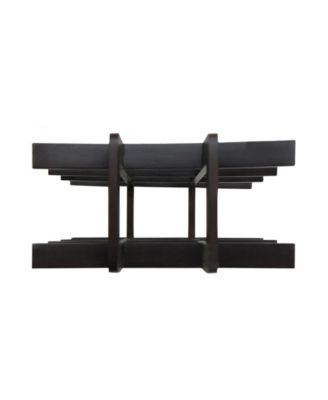 12-Bottle Bamboo Wine Rack