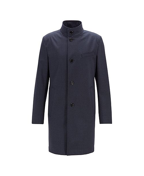 Hugo Boss Boss Men S Slim Fit Stretch Coat Reviews Coats