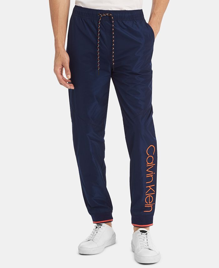 Calvin Klein Men's Athleisure Logo Track Pants - Macy's